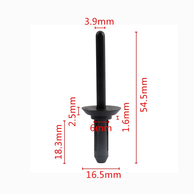 Factory Supply Plastic Blind Rivet Auto Plastic Clips and Fasteners Plastic Clips for Cars Auto Body Clips Car Clips01685
