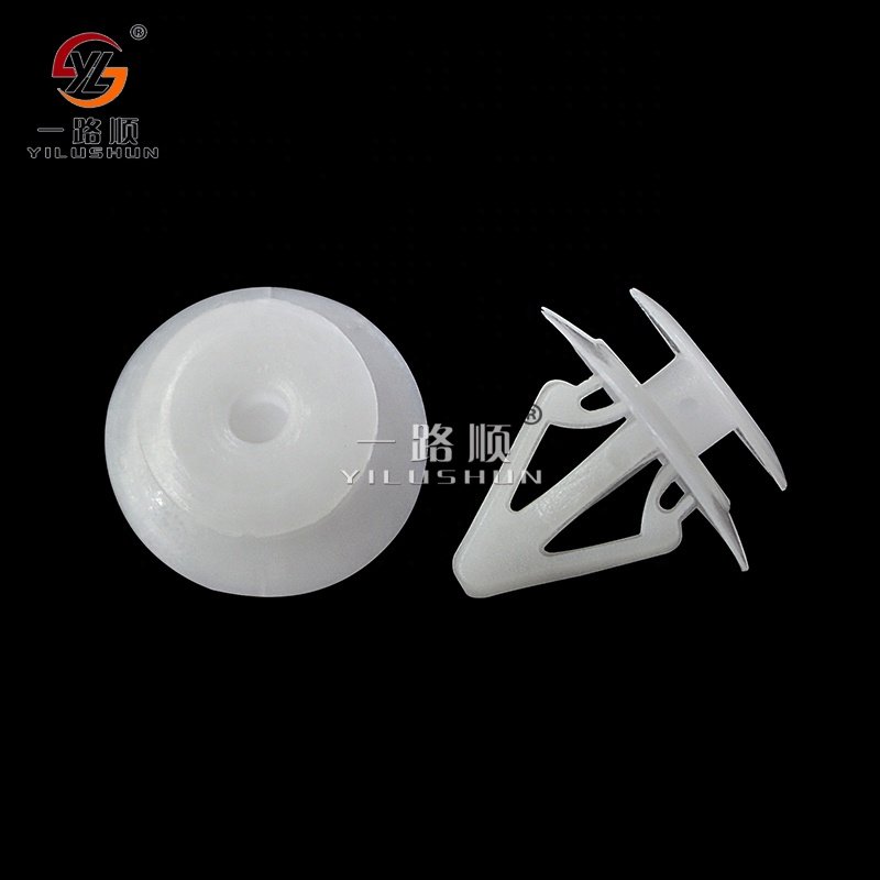 D92 factory produce white plastic door panel eyebrow buckle rivets G18K-51-SJ3