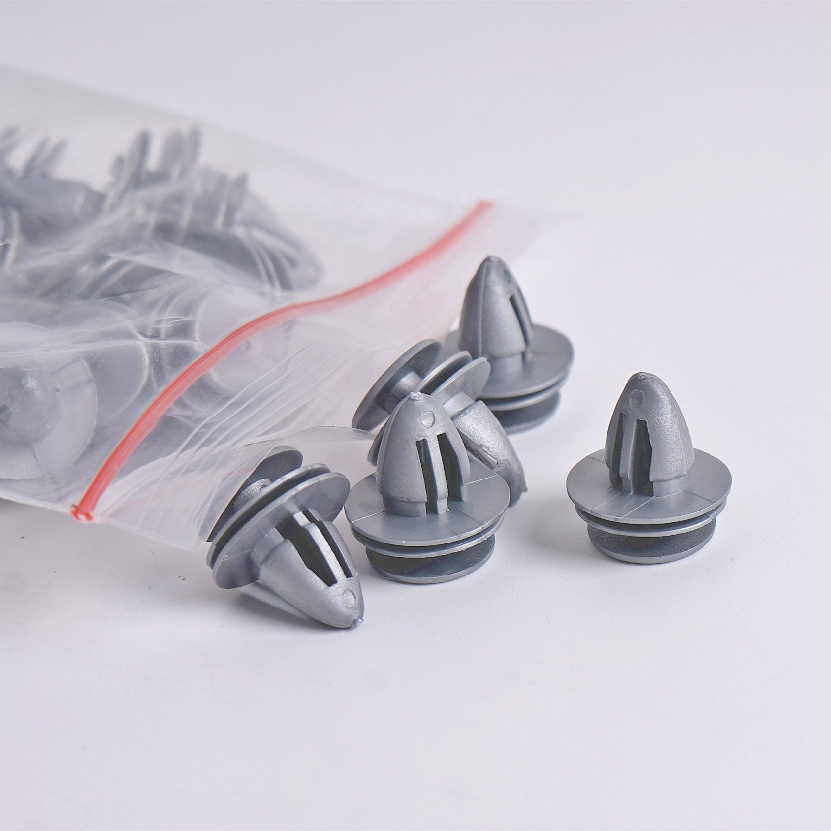 ALQGZ227 100PCS Car Plastic Nylon Body Fasteners Door Trim Panel Clip Car Retainer Clip for Toyota