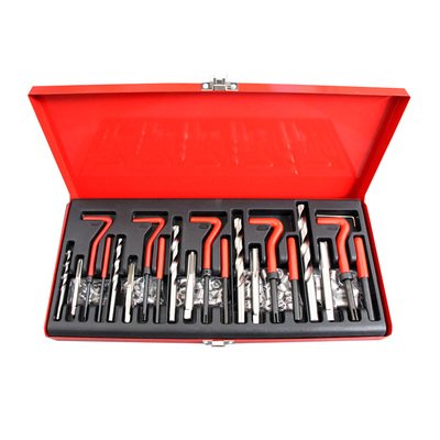 New M4 * 0.7 Steel Wire Thread Sleeve Tool Kit Industrial Auto Repair Removal Tooth with Zinc Alloy Fasteners and Thread Insert