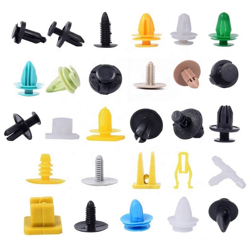 C0353 200pcs Car Bumper ClipsInterior Panel Fixing Clip Push RetainerBumper Fastener Plastic Fastener Auto Clips