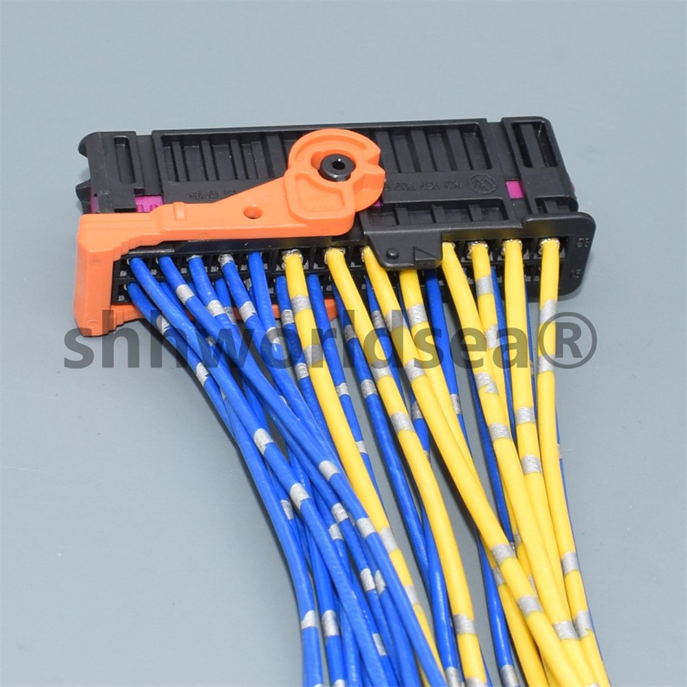Car Door Cable Front Rear Wiring Harness Repair Kit Plug Replacement 51277171 1510010 1K0937702C for Skoda Fabia 2007-2014
