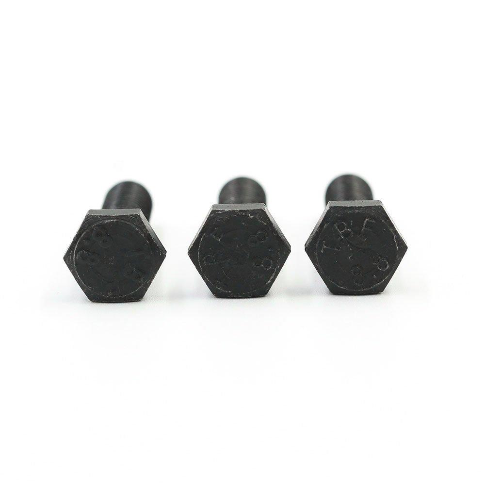 Hardware Fastener Manufacturer M2 M3 M4 M5 M6 Stainless Steel Black Oxide Hex Head Hexagon Machine Bolt Screw