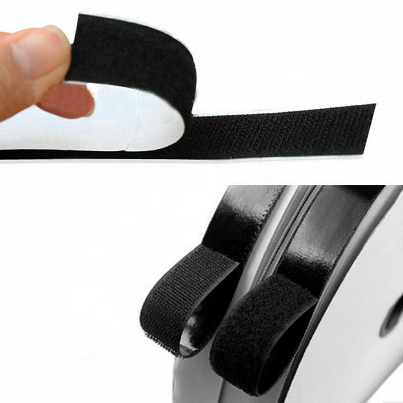 Adhesive Fastener Tape Clothes And Shoes Auto White Black Nylon Hook And Loop Tape