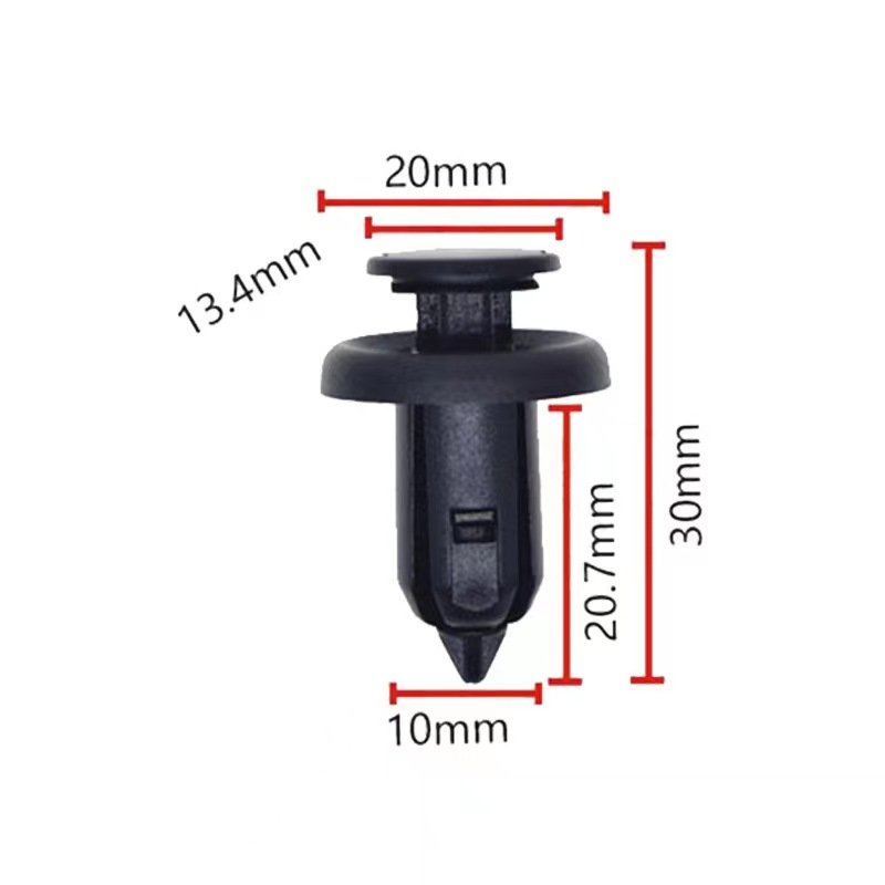 Car Fastening Clips Retaining Clips Rivet Fit Hole Plastic Rivets Guard Mat Auto Fasteners Universal Clips for Cars