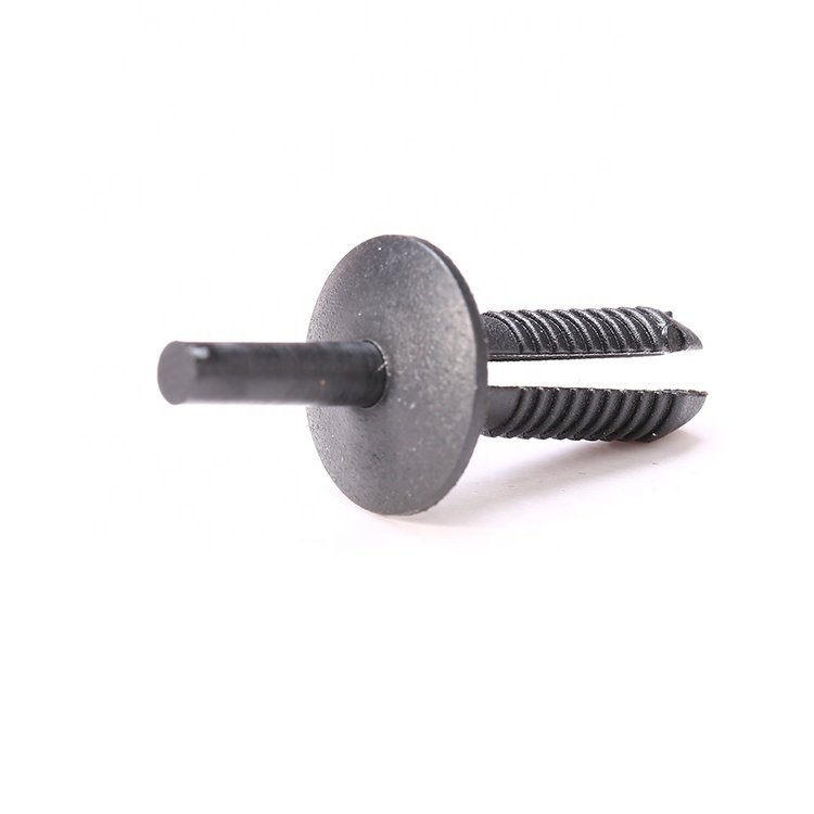 Auto Bumper Fastener 8mm Hole Rivet Retainer Push Engine Cover Car Door Trim Panel Clip Fasteners for Universal Car