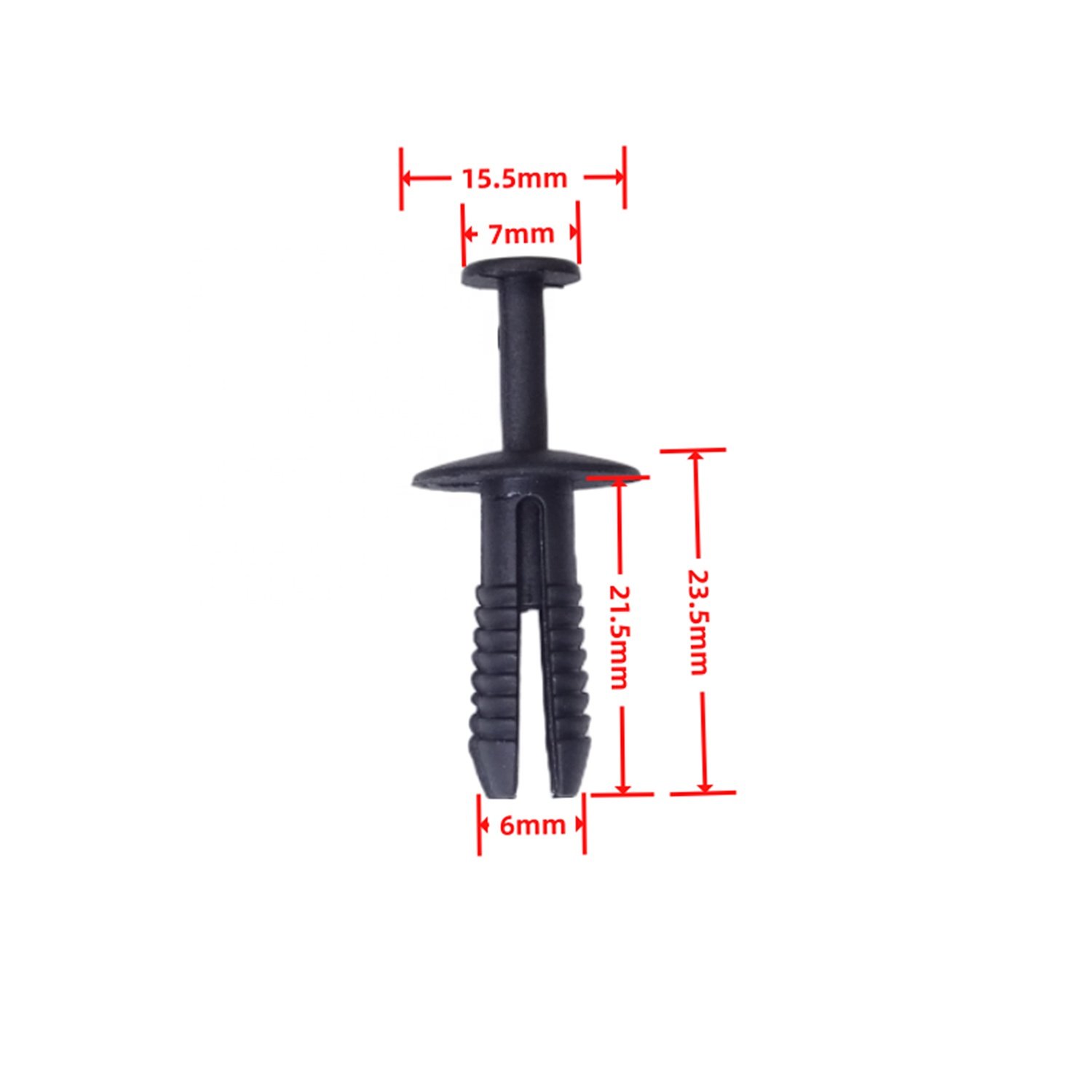 Auto fastener Fender Liner Retainer Rivet Trim Panel Clips Pushing Expansion Buckle Plastic Nylon Clip For BMW