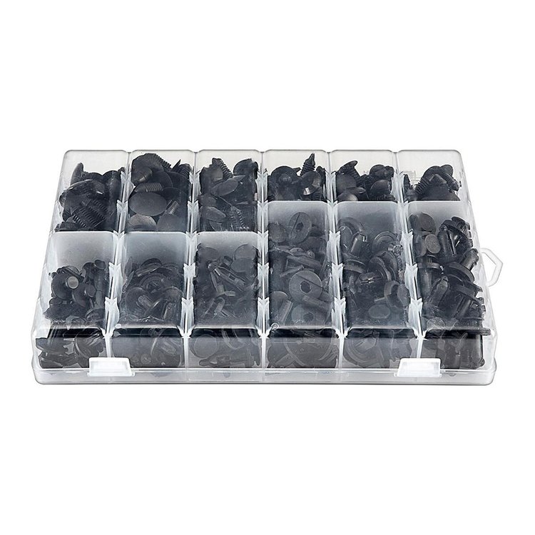 Factory direct sales in Southeast Asia Boxed bulk car clips More than 8000 molds can be opened to customize auto fastener clip