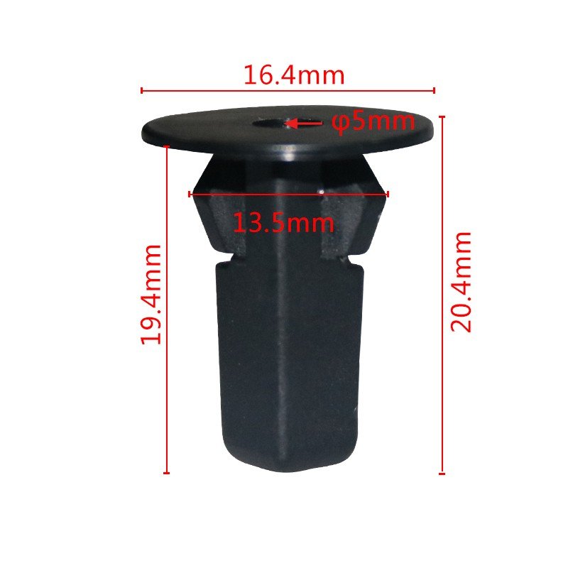 Hot Sale Plastic Nut and Grommet for Car Nylon Rivet Auto Plastic Clips and Fasteners Plastic Rivets Auto Body Clips07730