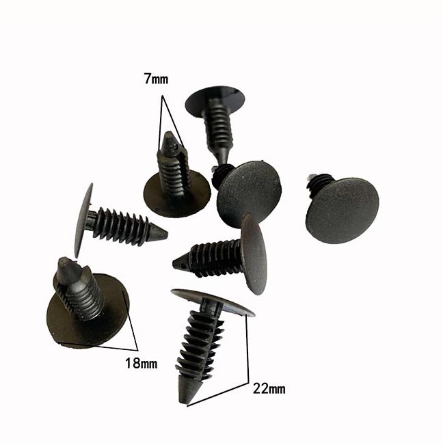 plastic rivets fastener8mm hole christmas tree clamp fastenal Tree Rivet Push-in Rivets Christmas Tree Fastenersm Nylon Black