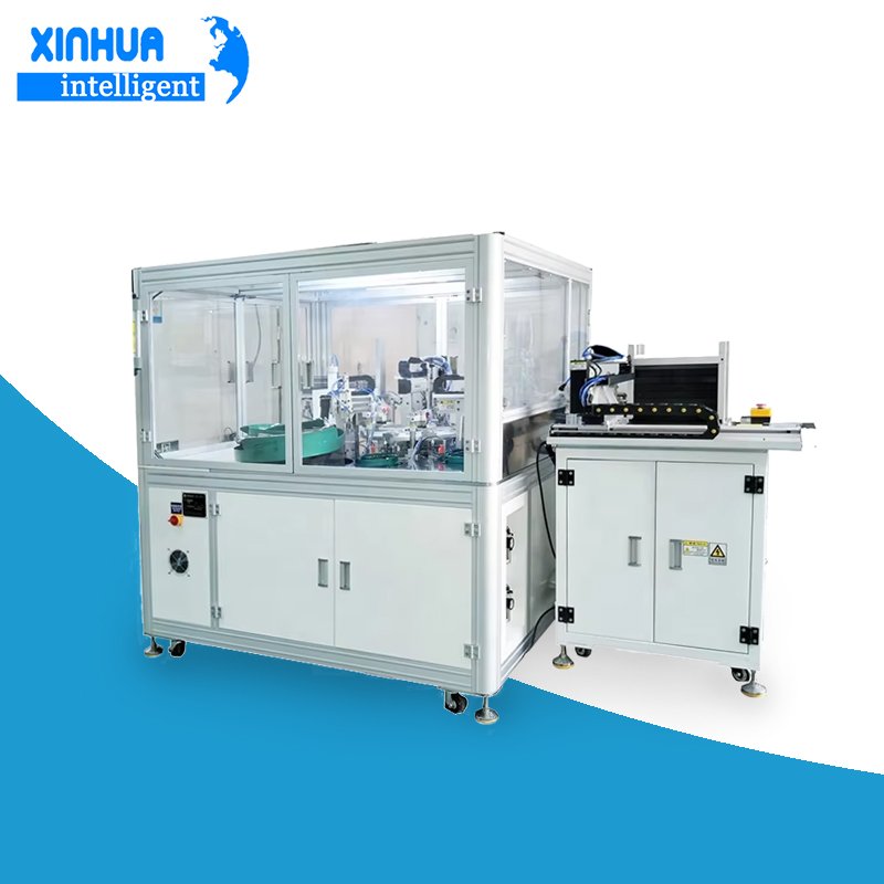 High-Efficiency Desktop Automatic Screw Locking Machine for Mobile Phone Fixing Double System Tightening