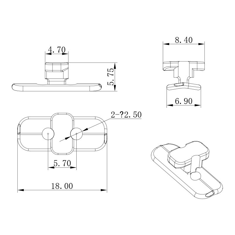 Car Rivet KJ-03 Automotive Staples Auto plastic fasteners kit Fender clips car plastic rivetsplastic car trim clips