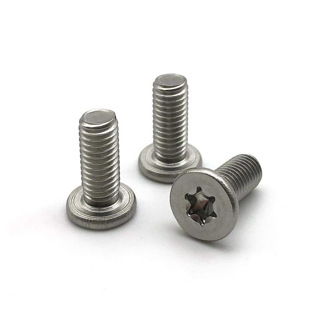 China supplier cnc custom stainless carbon steel Thin Special big Flat Head Screw M2 M3 M4 M6 M8 zinc plated slim head screws