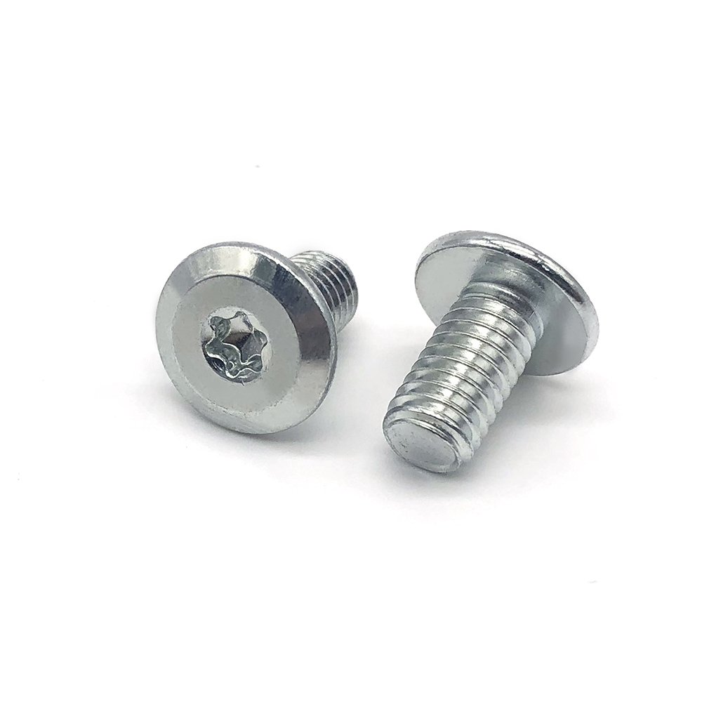 China supplier cnc custom stainless carbon steel Thin Special big Flat Head Screw M2 M3 M4 M6 M8 zinc plated slim head screws