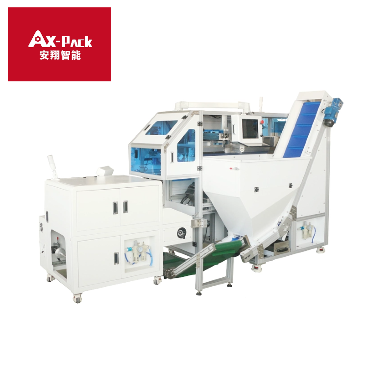 High accuracy big number package plastic gear package machine visual counting packing machine