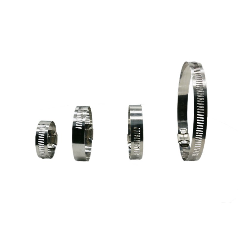 Hot Sale American Adjustable Pipe Clamp 304 Stainless Steel Hose Clamps Car Clips Fasteners