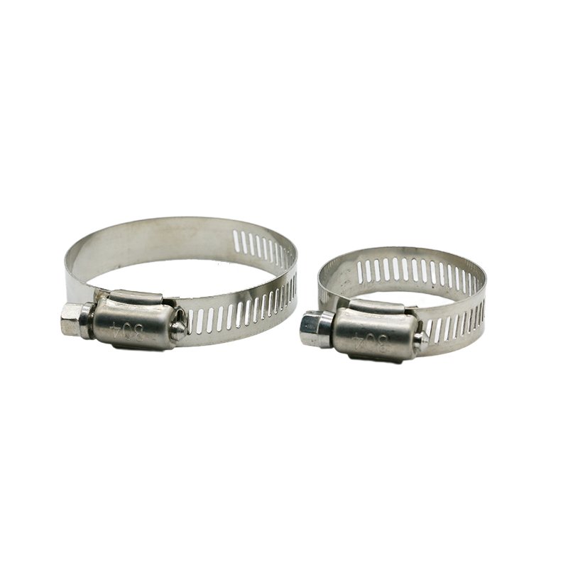 Hot Sale American Adjustable Pipe Clamp 304 Stainless Steel Hose Clamps Car Clips Fasteners