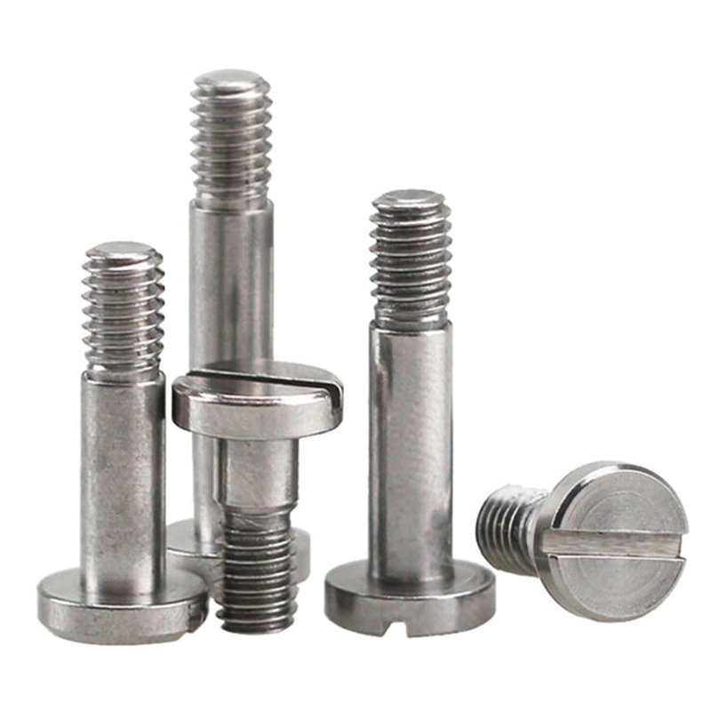 DIN923 Slot Cheese Head M4 Step Stainless Steel Shoulder Screws