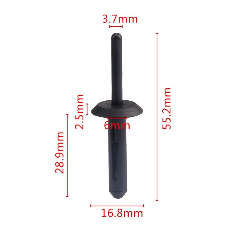 Wholesale Plastic Blind Rivets Auto Plastic Clips and Fasteners Plastic Rivets for Cars Auto Body Clips01301