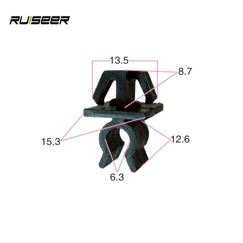 Professional manufacturers plastic door clips auto hood prop rod clip automotive clips