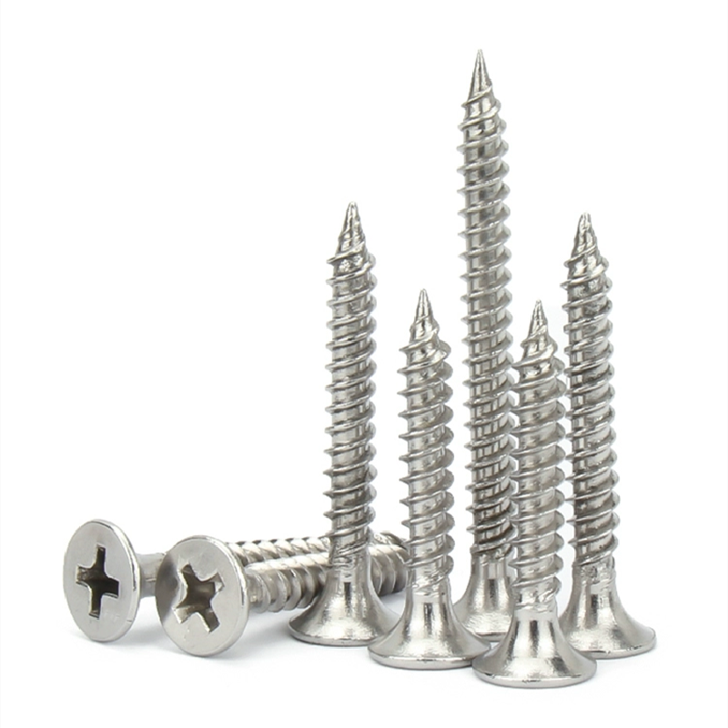 2 1/2 3/4 Inch Stainless Steel Copper Timber Bugle Drywall Wood Screws Boxes M3 Thread Nail Fastener Tools South American Market