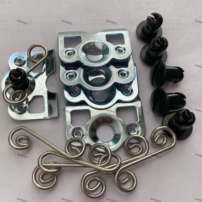 7/16 Dzus Fastener With Spring ,Back Plate Kit Sprint Car Parts