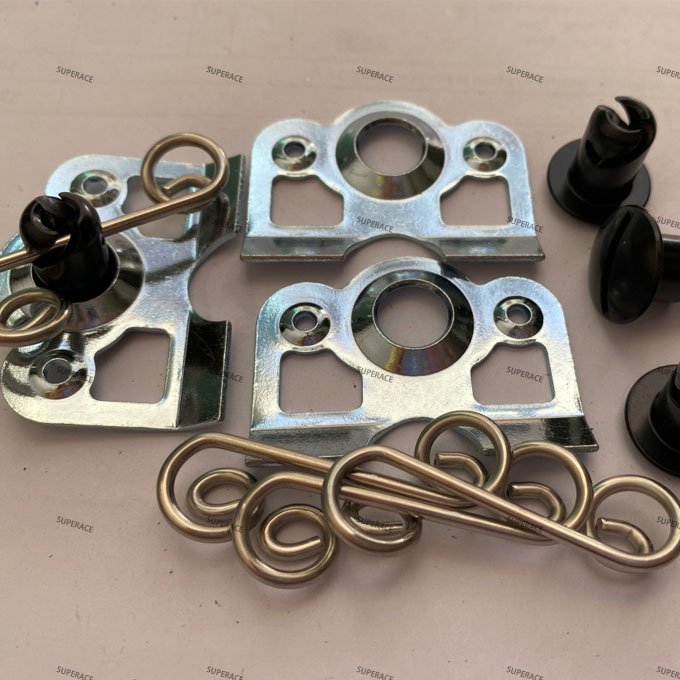 7/16 Dzus Fastener With Spring ,Back Plate Kit Sprint Car Parts