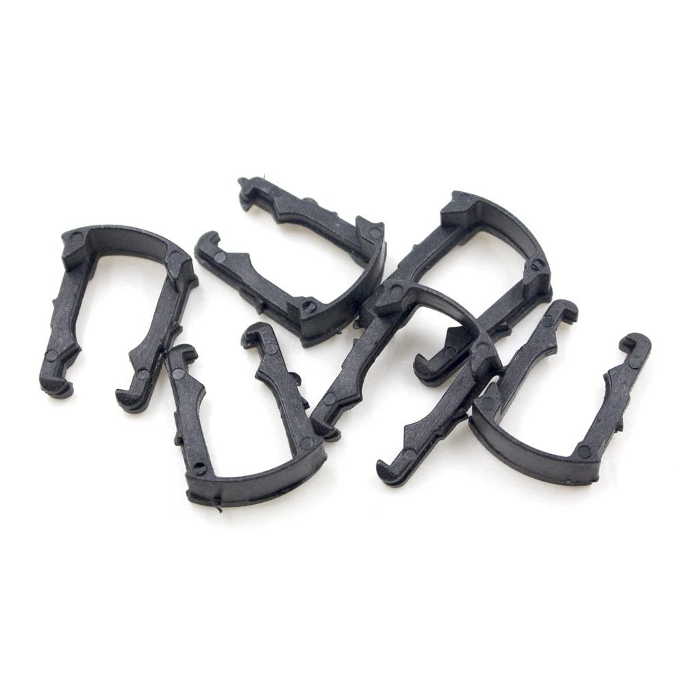 Auto Plastic Pipe Snap Clip U Type Buckle Clamp Fuel Hose Retainer for Ford GM 800-023 2F1Z9A317BA 2F1Z9A317AA
