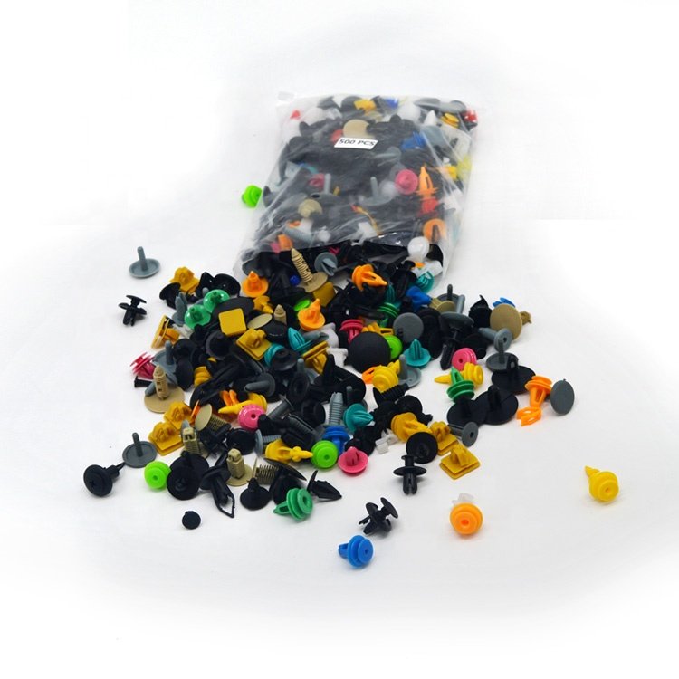 500PCS Wide Range of Car Auto Clips Universal Plastic Auto Clips Fasteners Mixed Universal Retainer