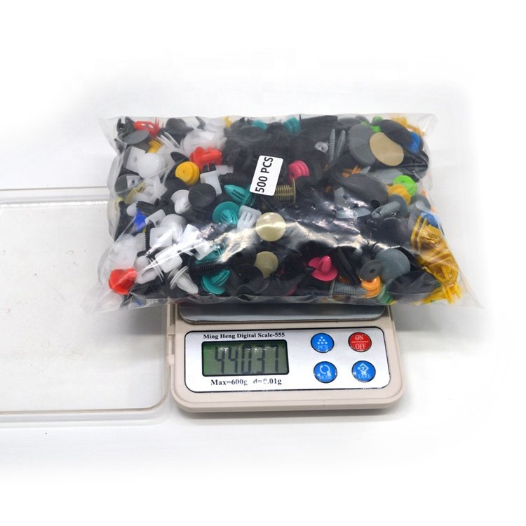 500PCS Wide Range of Car Auto Clips Universal Plastic Auto Clips Fasteners Mixed Universal Retainer