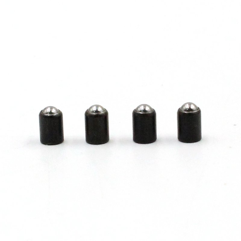 Fastener Wholesales Slot And Loaded Ball Plungers Stainless Steel Press Fit Smooth Press-Fit Nose Spring Plunger Without Collar
