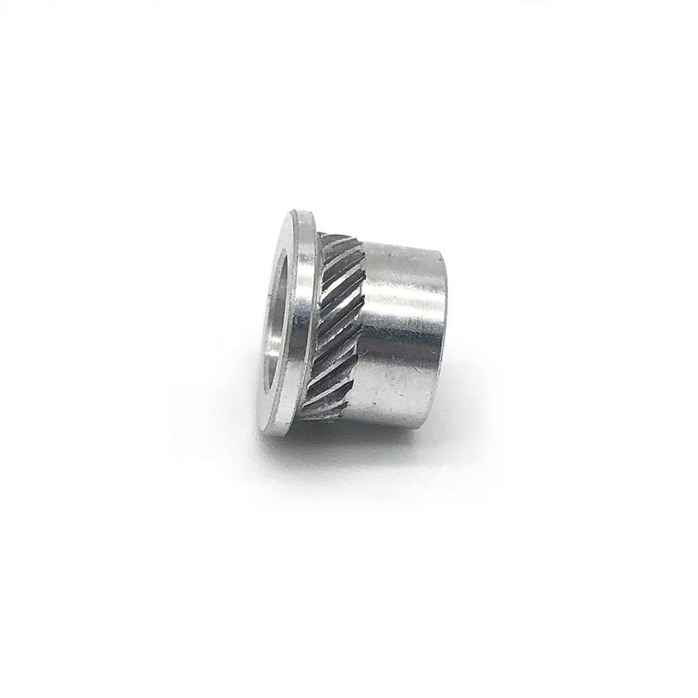 Wholesale Pre-embedded Anti-ring Limiting Sleeve Knurled Aluminum Spacer Bushing