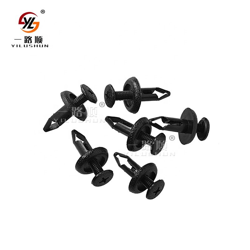 B113 Propulsion-type plastic rivet automotive nylon fasteners buckle