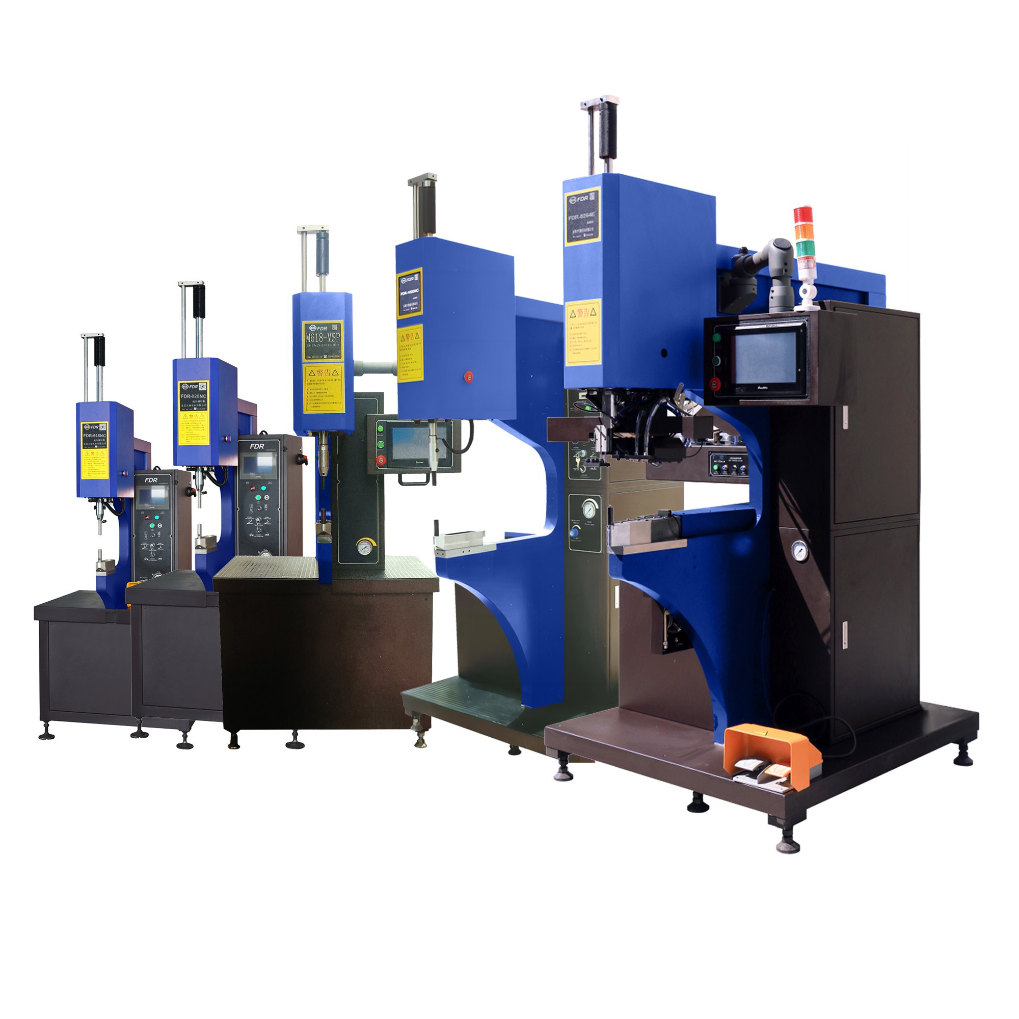FDR-618 Auto Feeding 10Tons Hydraulic Fastener Insertion Press Machine With Safety Device for Nuts or BSO
