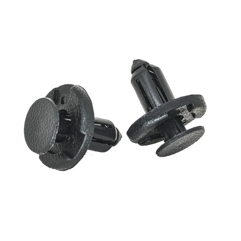 100Pcs Front Bumper & Radiator Support Retainer Clips 11296-AG000 Car Plastic Push Fender Liner 8mm Retaining Clips