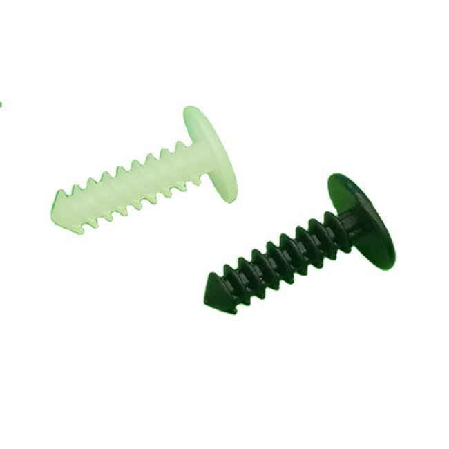 Mini Auto Clip and Plastic Fastener Christmas Tree Clips 3.6mm Hole Plastic Nail for Battery PL337