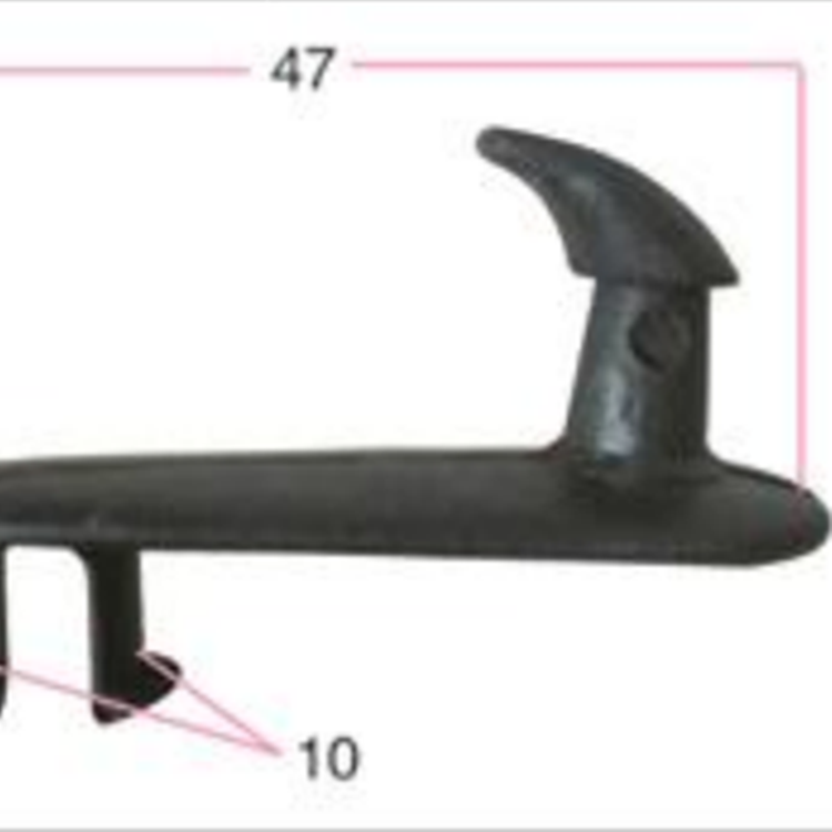 YT2118 Car Floor Mat Buckle Carpet Fixing Clip Is Suitable for Toyota Lexus Universal Anti-slip Carpet Fixing Hook Buckle