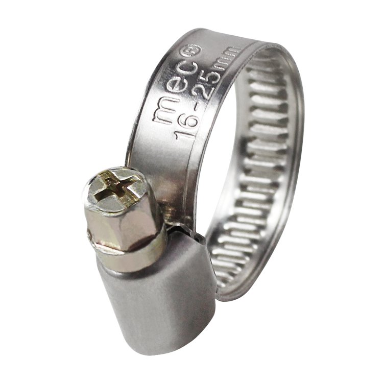 HSG Hot Sale Adjustable Pipe Clamp Germany Type Hose Clamp Worm Gear 201 304 Hose Clamps Car Fasteners & Clips