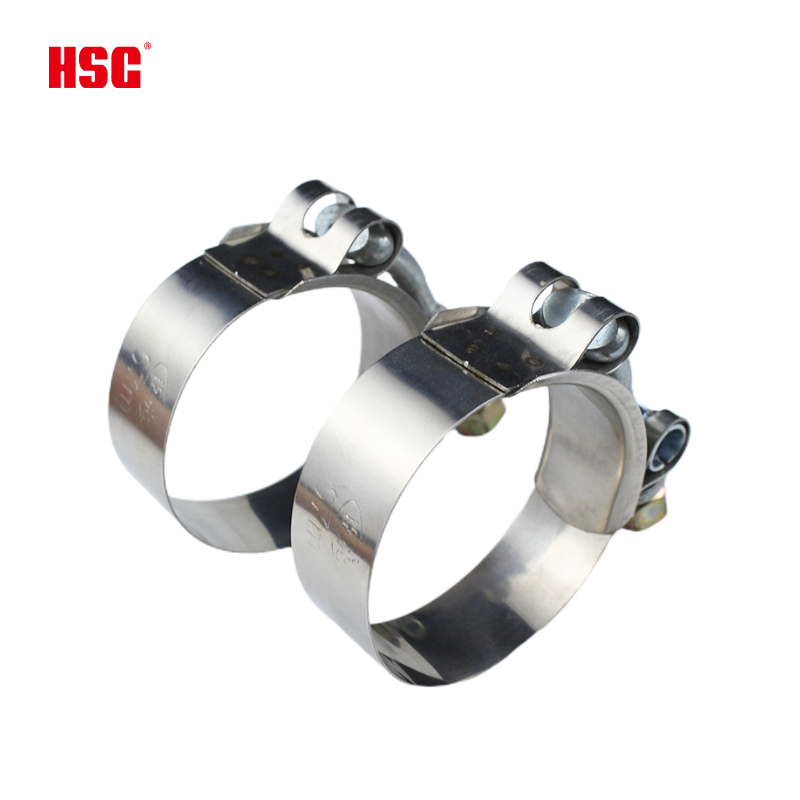 HSG Hot Sale Adjustable Pipe Clamp Germany Type Hose Clamp Worm Gear 201 304 Hose Clamps Car Fasteners & Clips