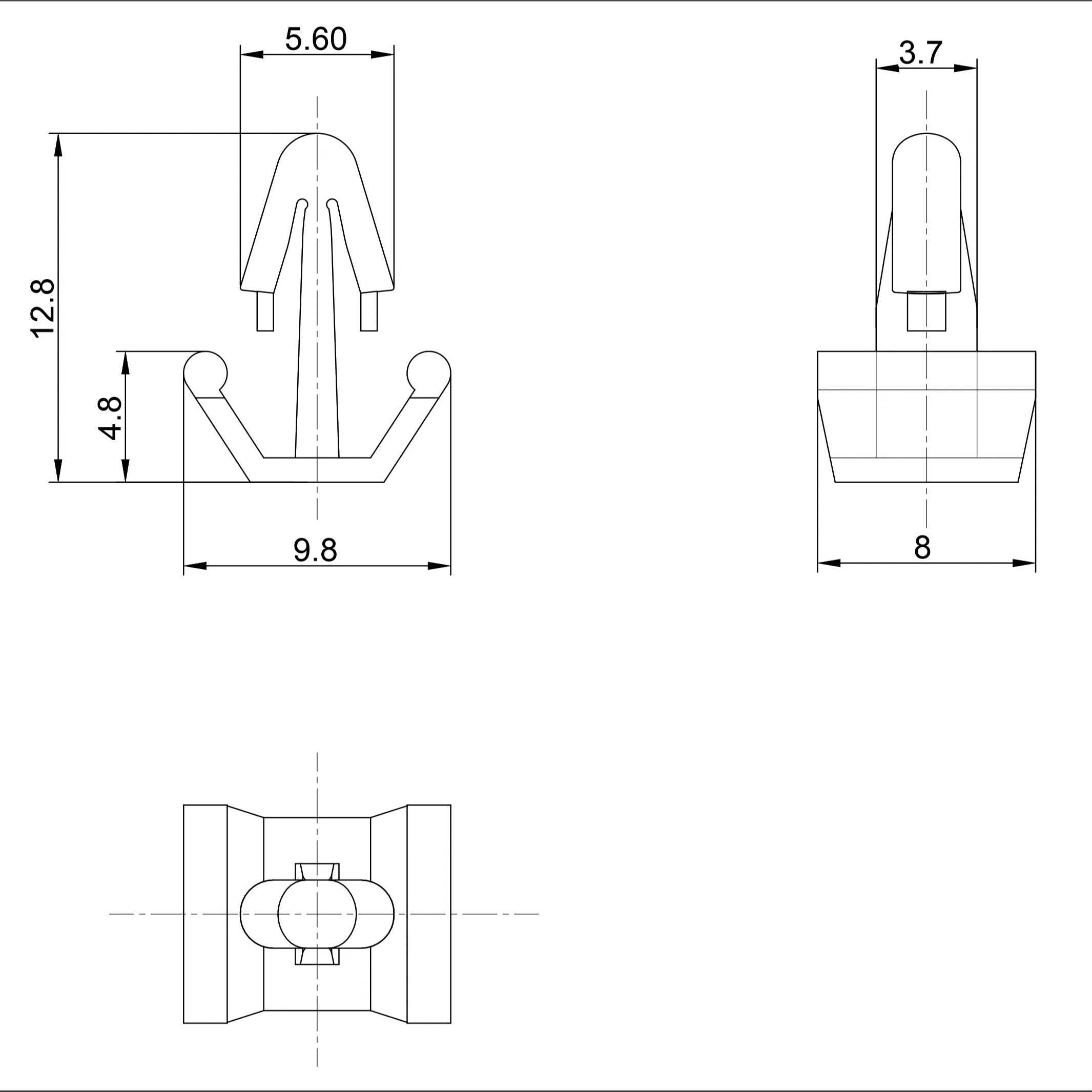 Auto Car Clips Set Auto Plastic Body Clips Fasteners for Car Assorted