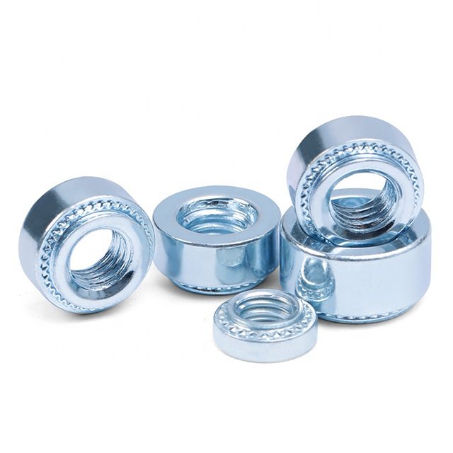 S SS CLS CLSS SP Carbon Steel zinc plated Recessed press nut self clinching nut For Pc Board Car Industry Accessory for Panel