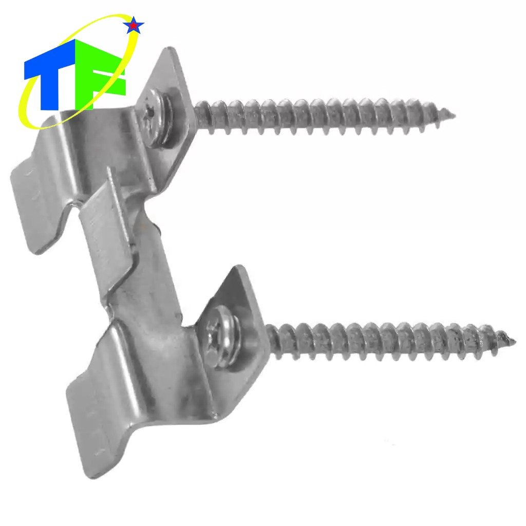 Composite Decorative Hidden Fixing Fasteners Metal Clips