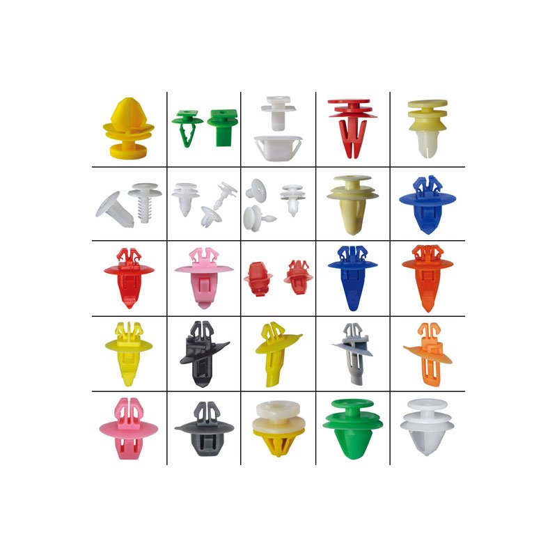 D782 Decorative Rivets Plastic Fasteners Auto Nylon Door Plate Clips