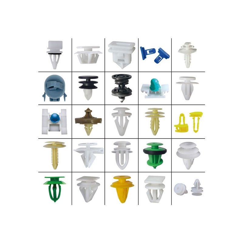 D782 Decorative Rivets Plastic Fasteners Auto Nylon Door Plate Clips