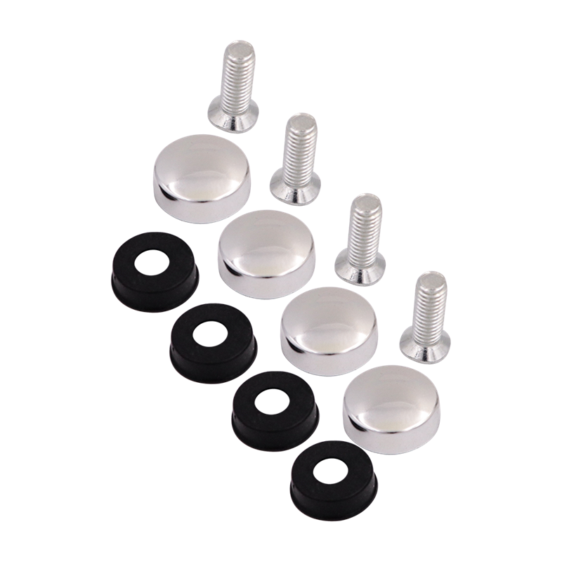 Factory Direct Sale Cheap License Plate frame screws screw covers fastener kit