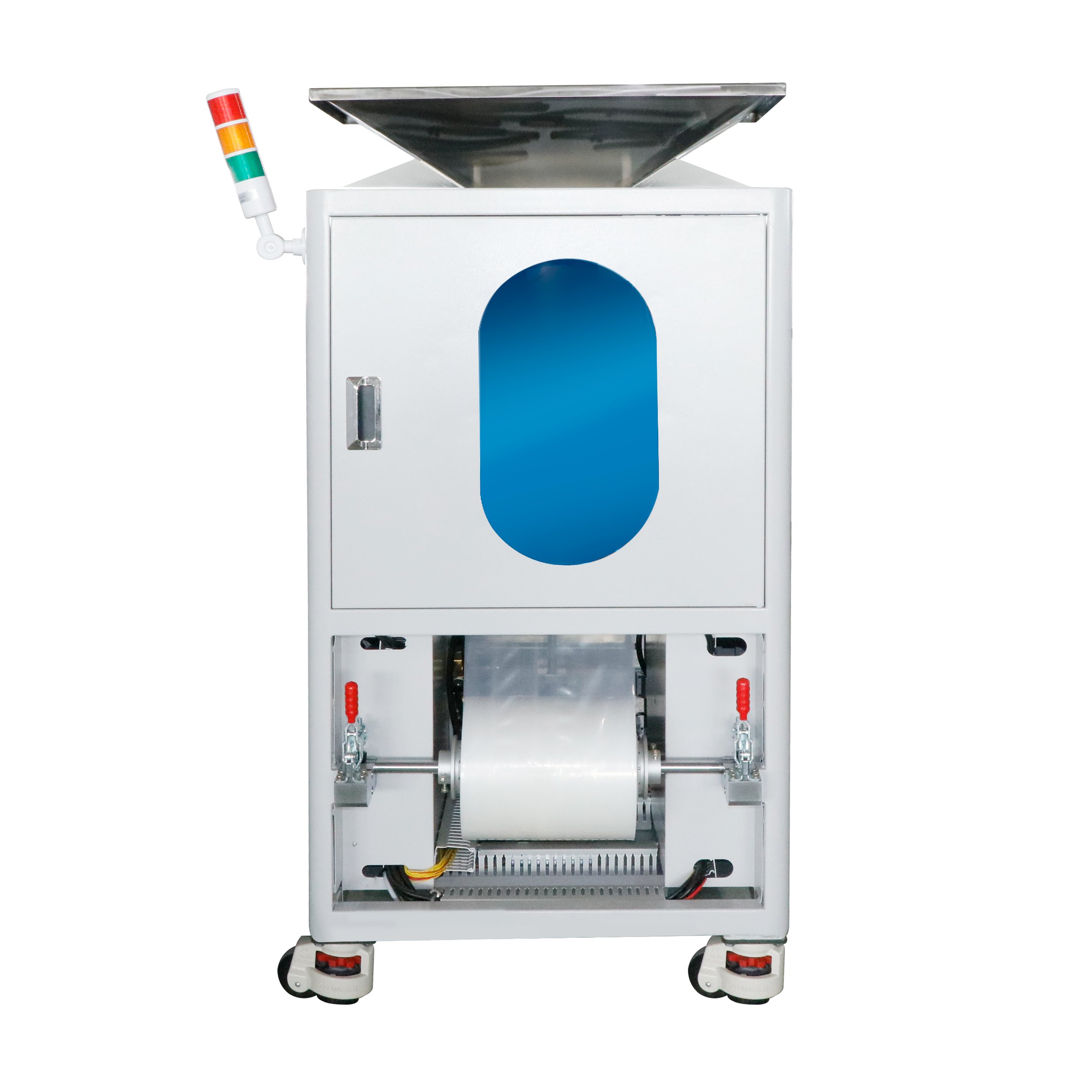 Automated zipper head weighing packaging machine weigh and pack Screw Nails, Bolts, zipper weighing machine