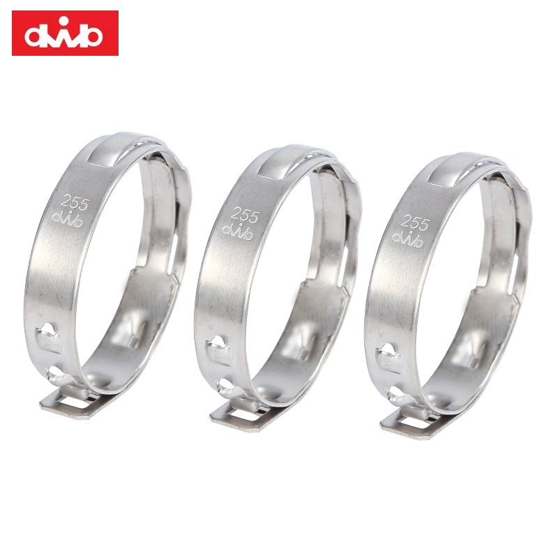 DWB hot sale SS304 #24 Hose Clamps High Pressure Hose Swivel Drive shaft clamp transmission shaft clamp Auto metal fasteners