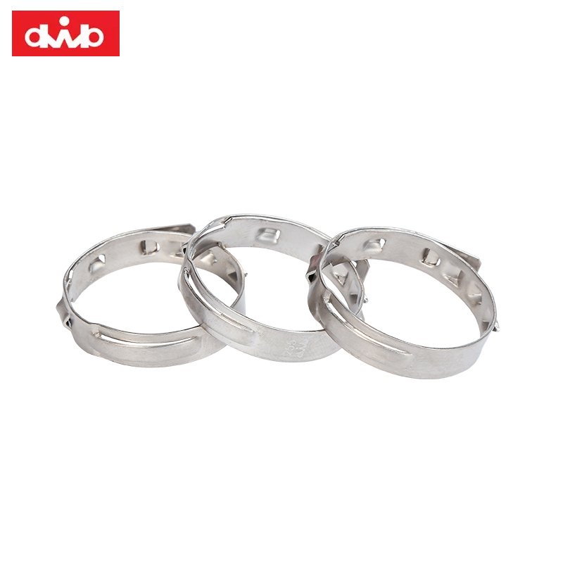 DWB hot sale SS304 #24 Hose Clamps High Pressure Hose Swivel Drive shaft clamp transmission shaft clamp Auto metal fasteners