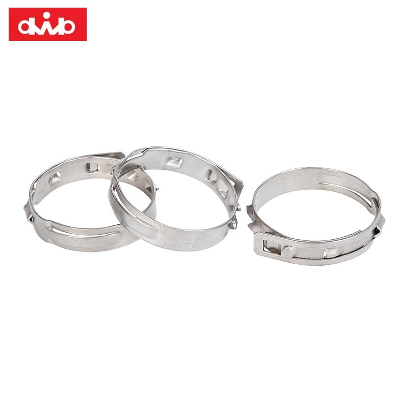 DWB hot sale SS304 #24 Hose Clamps High Pressure Hose Swivel Drive shaft clamp transmission shaft clamp Auto metal fasteners