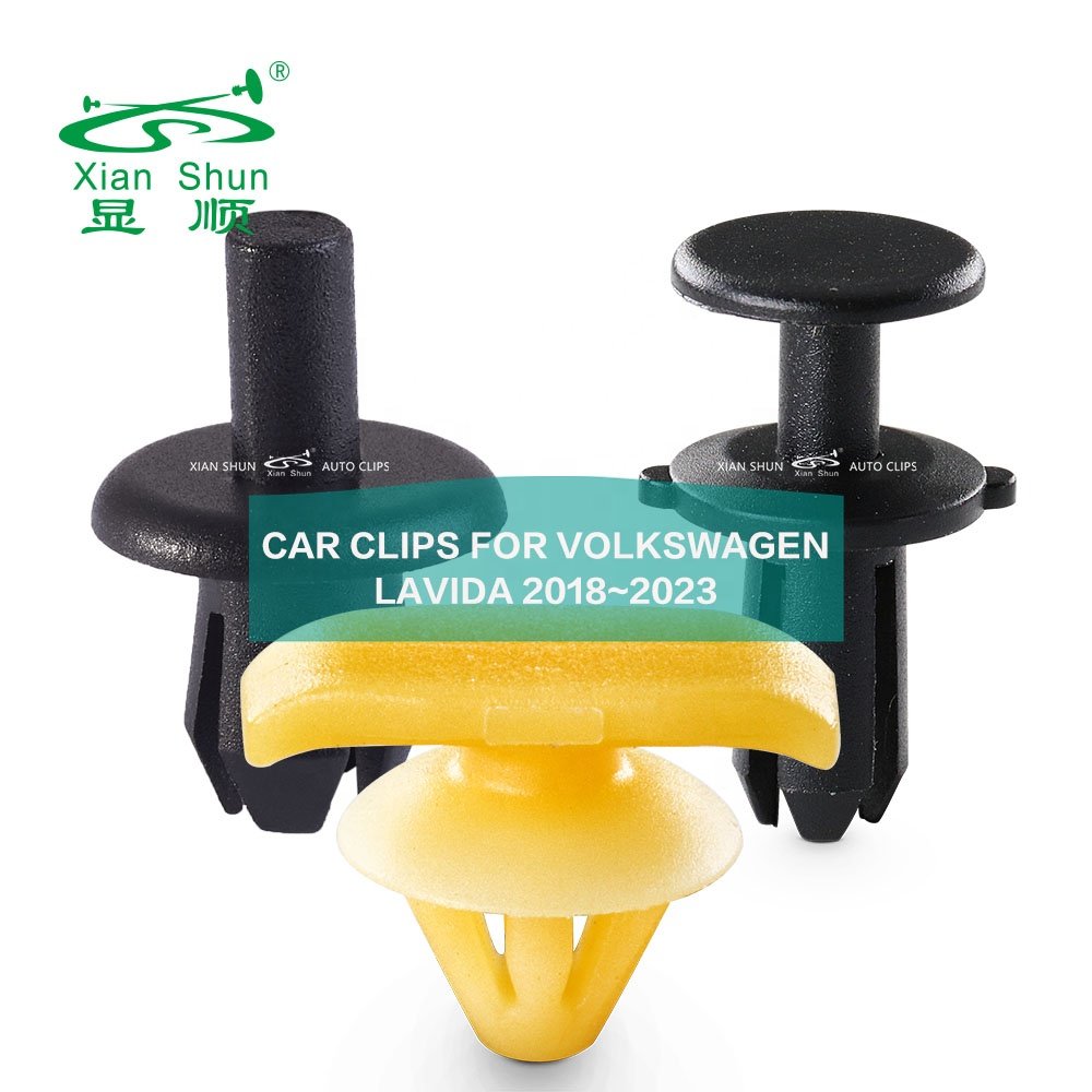 Car Accessories Body Trim Clips For Car Volkswagen LAVIDA 2018 2019 2020 2021 2023 VAG Auto Plastic Metal Fastener Clips